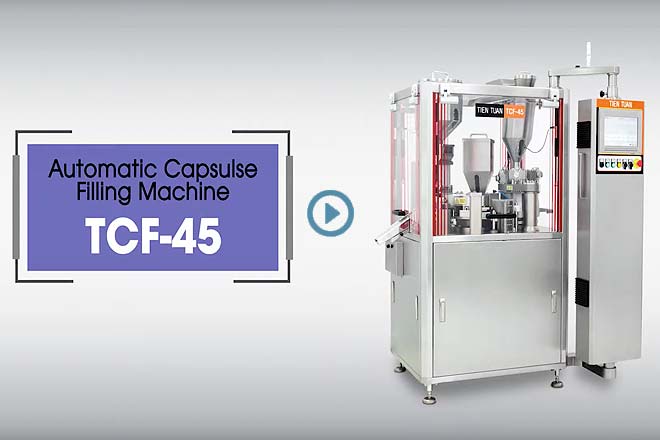 Video Clip "Automatic Capsulse Filling Machine TCF-45"