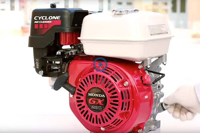 Phim quảng cáo động cơ Cylone Honda GX200T2 QC2 mới